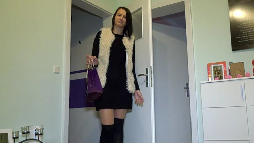 Horny Slut gets fucked in sexy see-through Outfit: Ansehen auf EroticOnly.DE